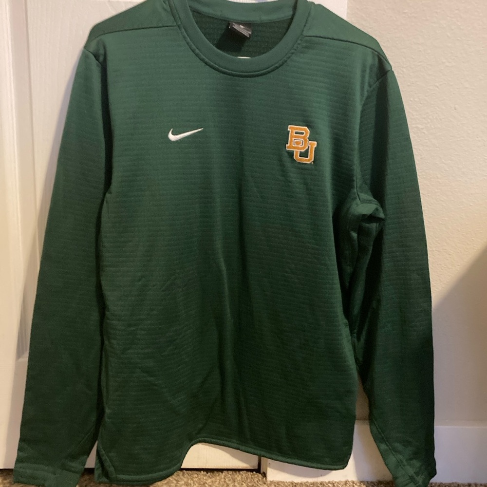 Nike Green Baylor University Men's Sweatshirt